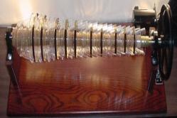 Armónica de vidrio instrumento musical