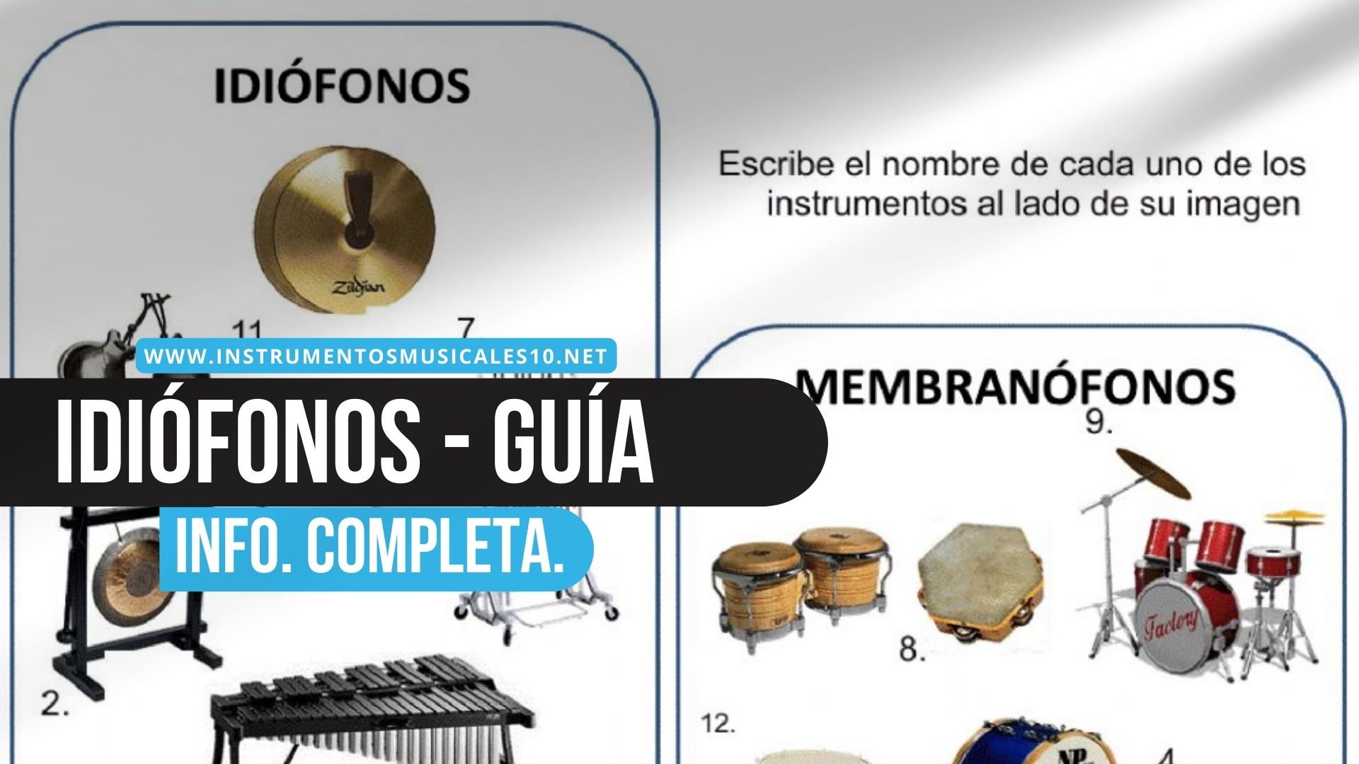 tema En particular No hagas ▷ Idiófonos – Instrumentos de Percusión ¡Toda la clasificación!