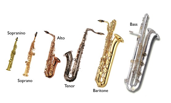 saxofon tipos